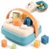 SMOBY Little Green Sorter w Koszyku Bioplastik