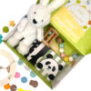 CLASSIC WORLD Prezent dla Niemowlaka Box Baby Shower Gryzak Przytulanka